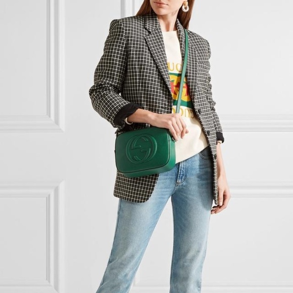 green soho disco bag